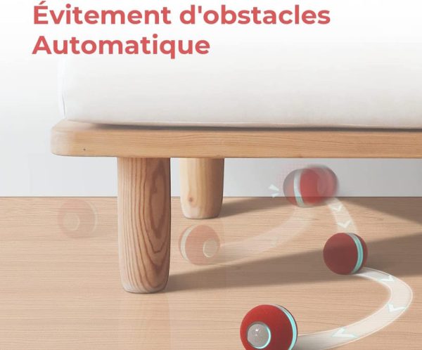 balle intelligente auto rotative rebondissante cheerble