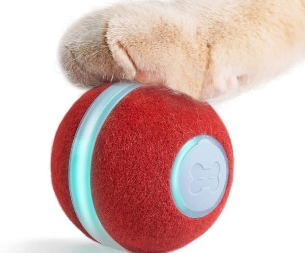 balle intelligente auto rotative rebondissante cheerble