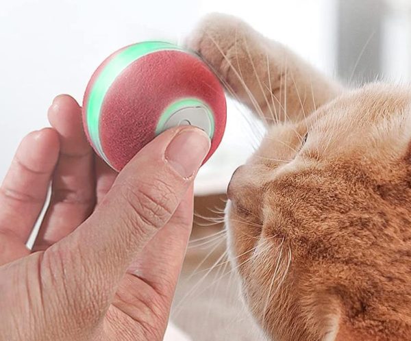 balle intelligente auto rotative rebondissante cheerble