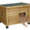kerbl rustica maison pour chat, 57 x 45 x 43 cm kerbl rustica maison pour chat, 57 x 45 x 43 cm
