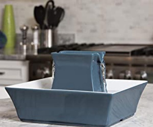 fontaine à eau pour chat en céramique (2 l) drinkwell pagoda