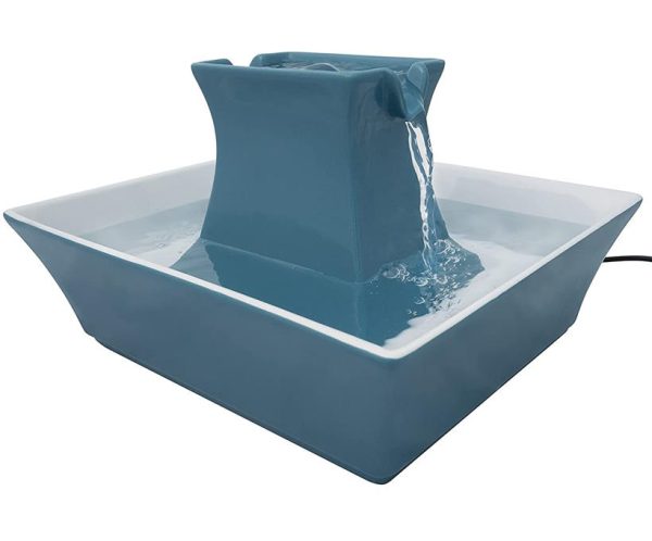 fontaine à eau pour chat en céramique (2 l) drinkwell pagoda